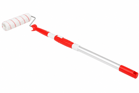 Porte rouleau télescopique + rouleau jetable 18 cm 