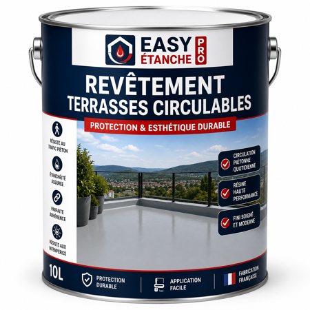EASY ETANCHE CIRCULABLE - Gris Béton