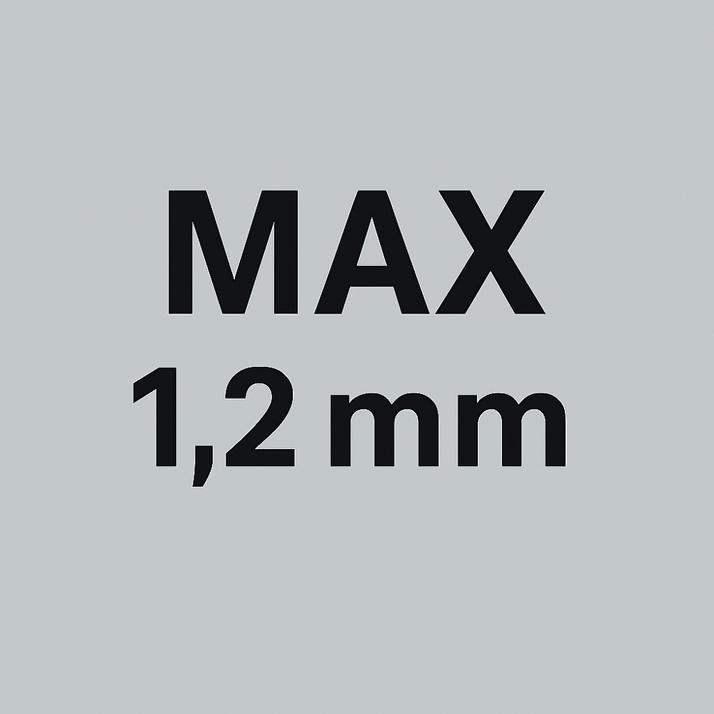 Easy EPDM MAX : épaisseur 1,2 mm