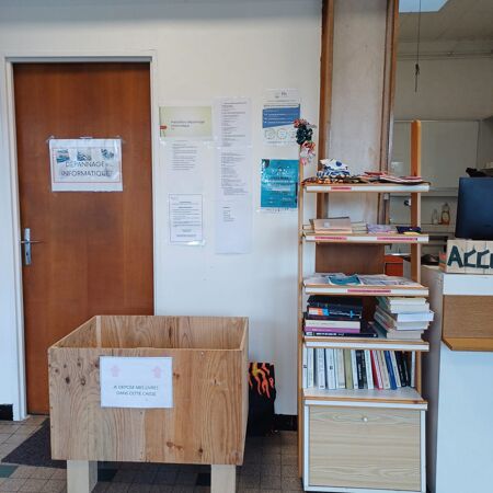 Point collecte de livres