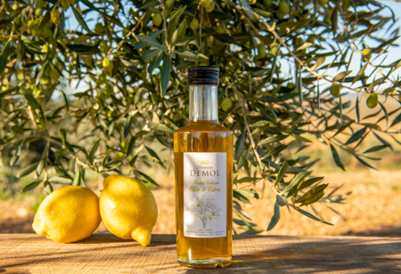 Huile d’olive au citron bio 25cL