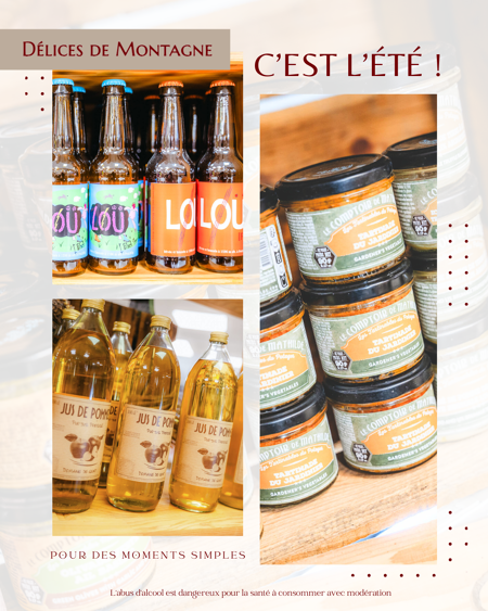 Apéros d'été : saveurs locales