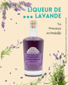 Liqueur de lavande artisanale
