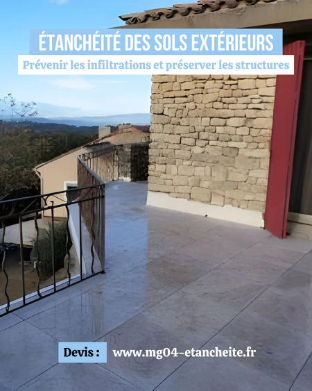 Protégez vos sols extérieurs