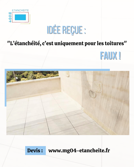 L'étanchéité au-delà des toits