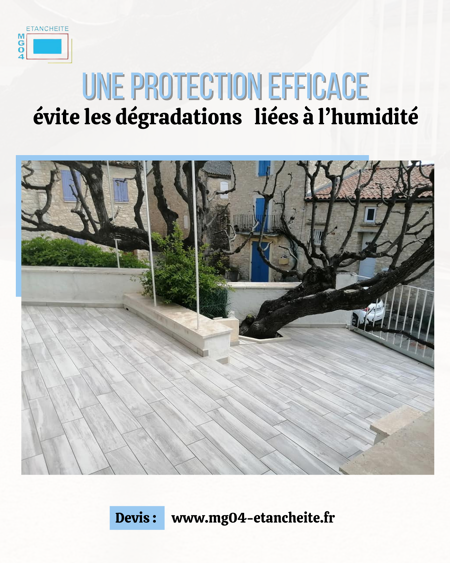 Évitez l’humidité en extérieur