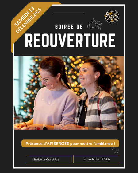 Le Chalet s’active en coulisses et prépare son retour !