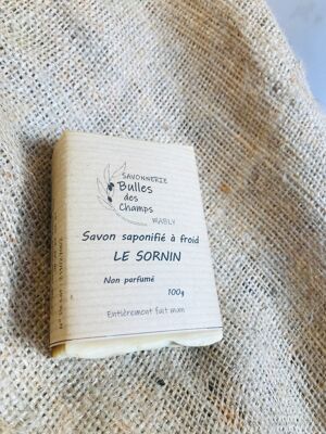Savon solide à la bière du Sornin et miel 100gr
