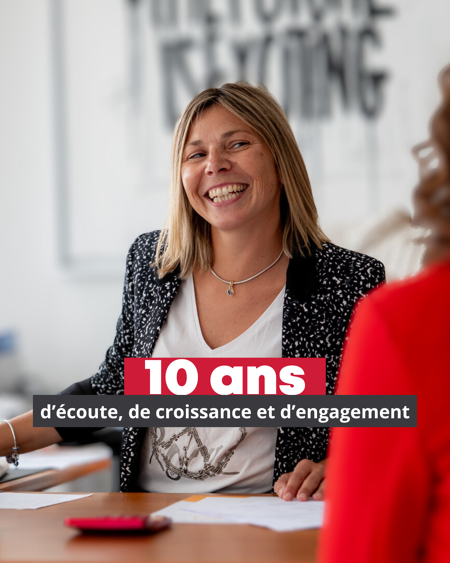 Cette année marque une belle étape : 10 ans de direction pour Aurore, à la tête du Cabinet Ailhaud 🎉