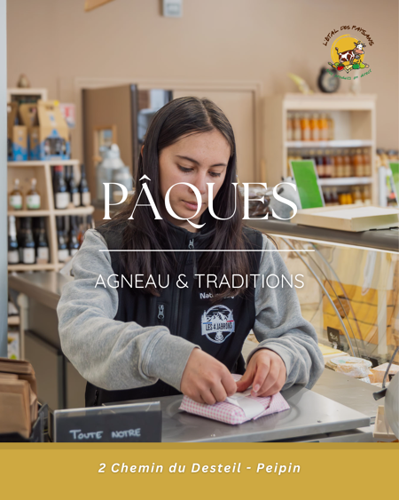 L’authenticité s’invite à la table de Pâques ! 🐣