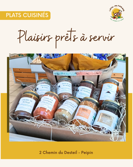 Voyage gourmand en plats cuisinés