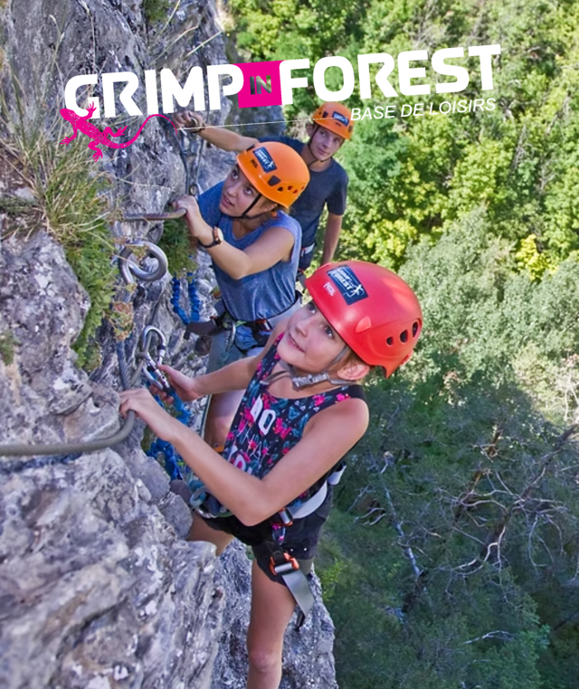 Grimp in forest