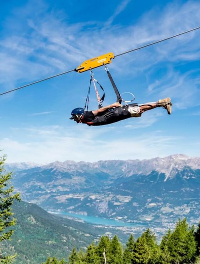 Speedline, super tyrolienne des Orres