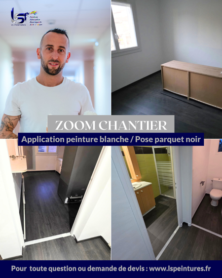 L’éclat d’une nouvelle peinture et d'un nouveau parquet ✨