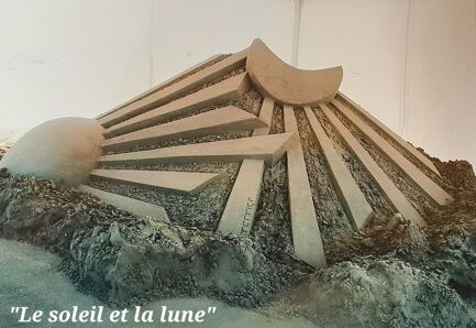 Sculpture sur sable - TERRIER Art n°3