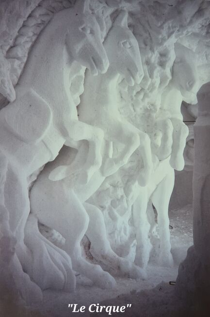 "La magie sculptée de la neige" n°12