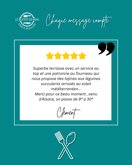 Chaque mot compte pour nous