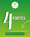 Chaque projet s’appuie sur 4 valeurs fortes.