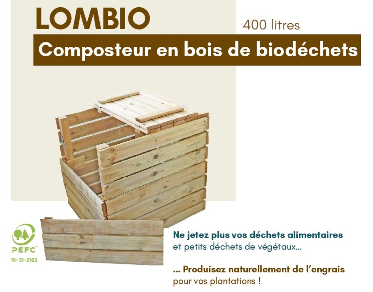 Composteur LOMBIO: Performance et Écologie