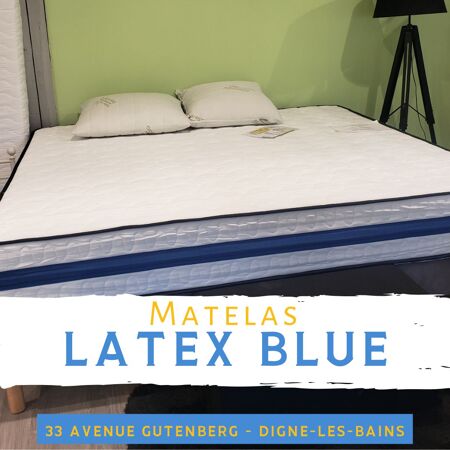 MATELAS LATEX BLUE
