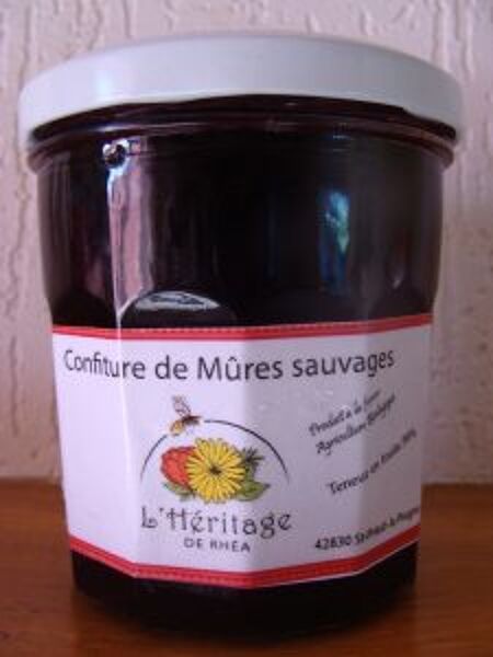 CONFITURE DE MÛRES SAUVAGES 230g