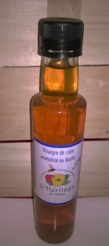 VINAIGRE AROMATISÉ AU BASILIC 250 ml