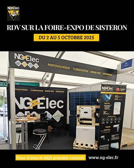 Gaïl & Nathan présents à la Foire-Expo de Sisteron ⚡