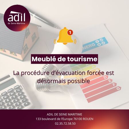 Meublé de tourisme : la procédure d’évacuation forcée est désormais possible