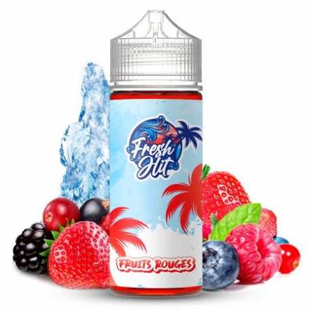 E-liquide  gamme Fighter fuel Fresh it fruits rouge 100Ml 