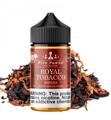 Royal Tobacco 0mg 50ml - Five Pawns