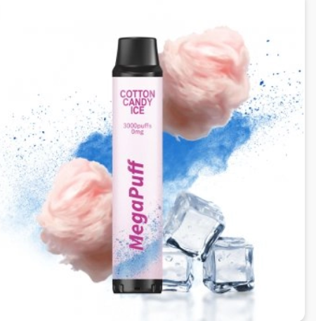 Puff 3000 Cotton Candy Ice - MegaPuff