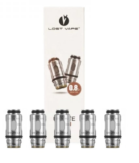 Résistances UB Lite Mesh L3/L7/L8/L10 (5pcs) - Lost Vape