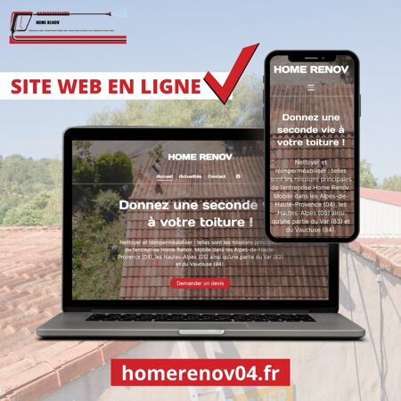 Le site web Home Renov est désormais en ligne ! 🖥️✨