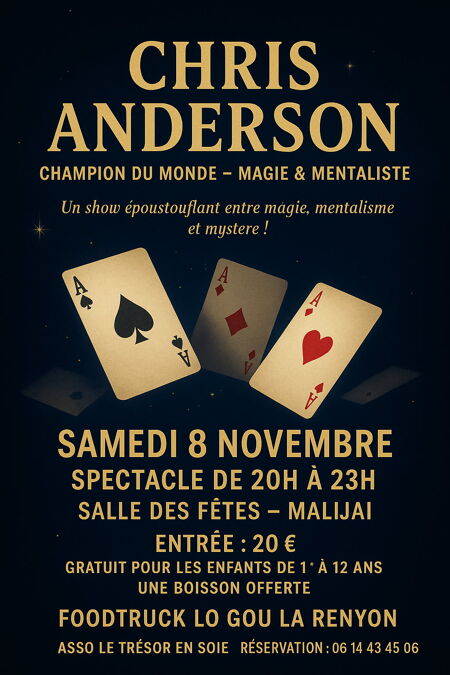 Soirée magie & mentalisme 🪄