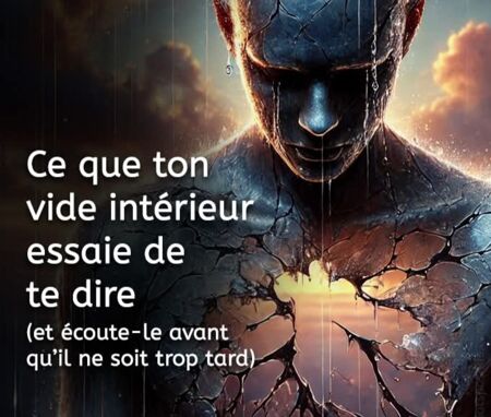 Ce que ton vide intérieur essaie de te dire