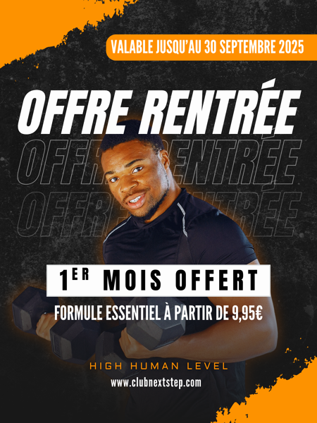 Rentrée sportive avec Next Step