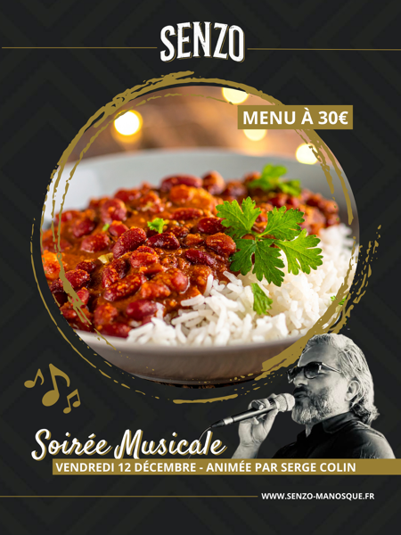 Le restaurant propose des menus de fin d’année sur demande, adaptés aux budgets et besoins de chaque groupe 🎉