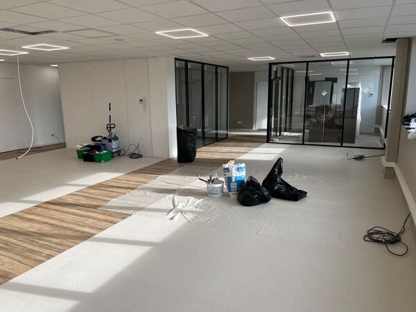 Nettoyage de fin de chantier sur Saint-Etienne