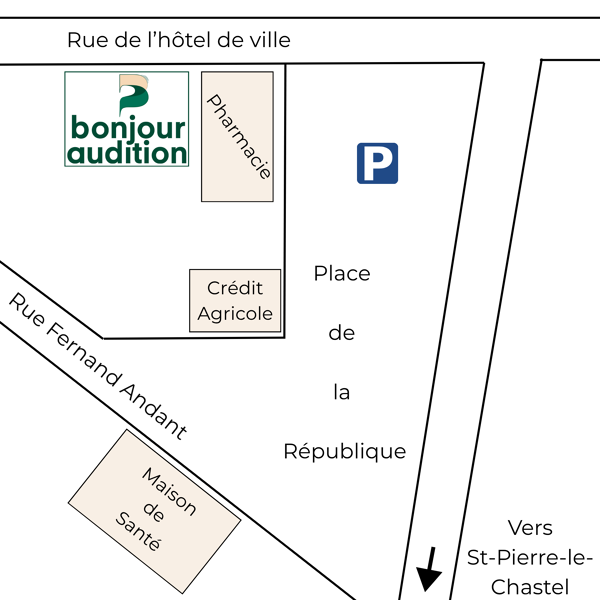 Bonjour Audition <br>Pontgibaud