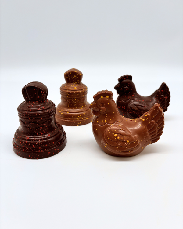 LES CLOCHES, LAPINS ET POULES<br>Petits modèles