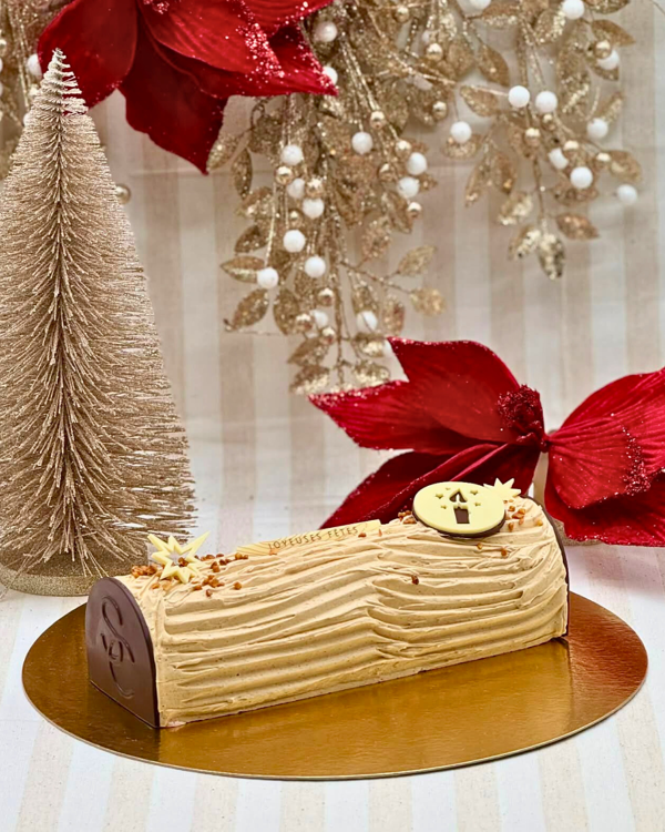 BÛCHE TRADITIONNELLE - LA PRALINÉE