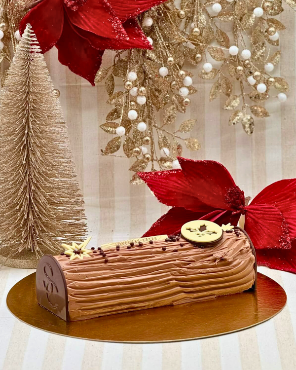 BÛCHE TRADITIONNELLE - LA CHOCOLAT