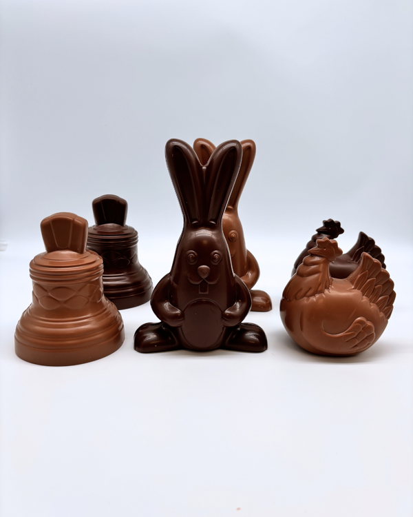 LES CLOCHES, LAPINS ET POULES<br>Grands modèles