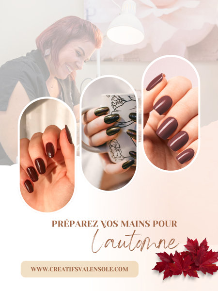 Ongles d'automne : élégance et chaleur