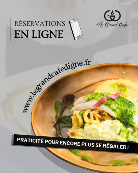 Tout commence par une réservation en ligne, et la suite se savoure à table.