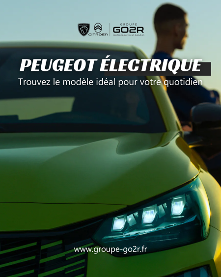 L’électrique prend la route avec Peugeot ⚡