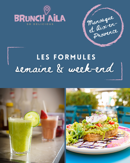 Les formules pour profiter du brunch ⤵