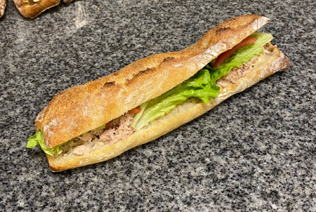 Sandwich au thon