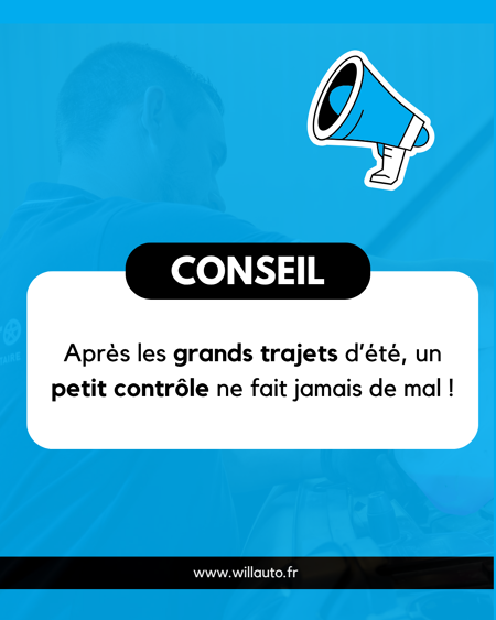 Contrôlez votre véhicule pour la rentrée