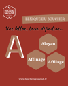 Lexique boucherie : A à Z